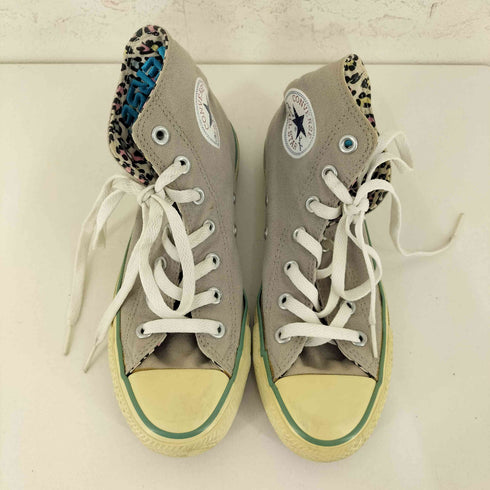 コンバース CONVERSE 裏地総柄 ハイカットスニーカー レディース JPN:24