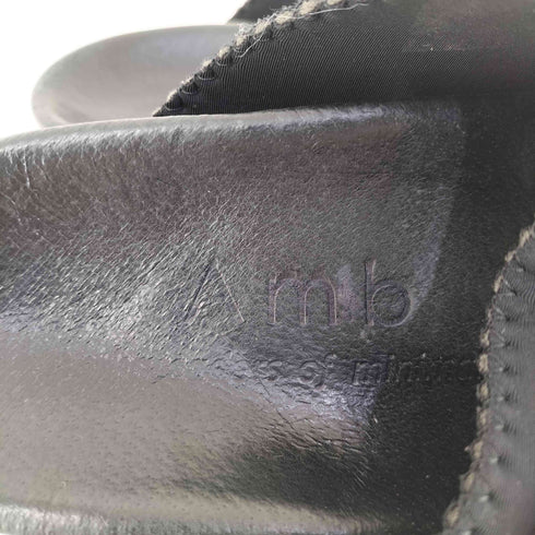 エーエムビーアンバサダーズオブミニマリズム Amb Ambassadors of minimalism SANDAL KIPS TRICOT LEATHER メンズ