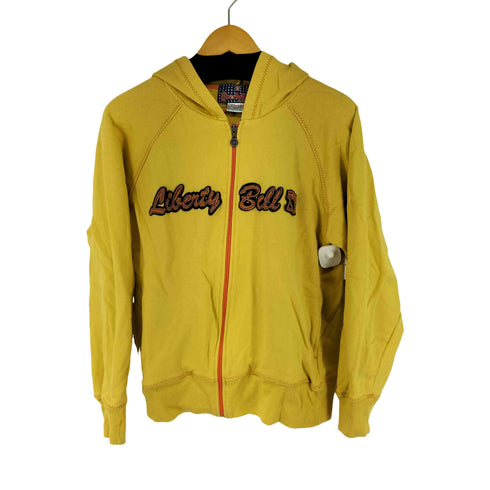 リバティ LIBERTY BELL フロントワッペンラグランジップパーカー メンズ import:L