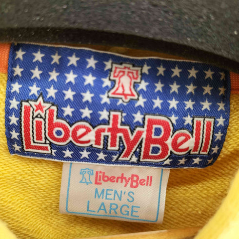 リバティ LIBERTY BELL フロントワッペンラグランジップパーカー メンズ import:L