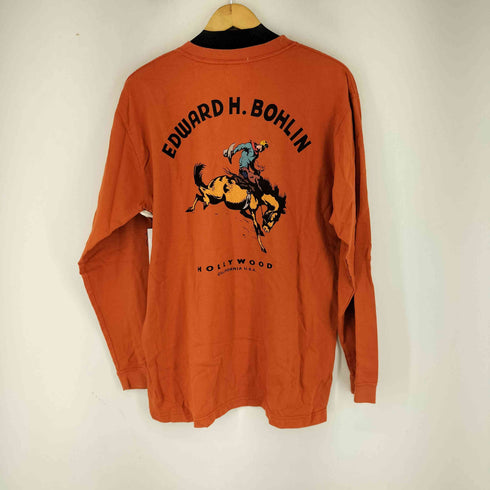 edward h.bohlin 両面プリント L/S Tシャツ メンズ import:L