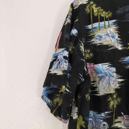 ハーレーダビッドソン HARLEY-DAVIDSON DAYTONA 開襟シャツ メンズ JPN:XL