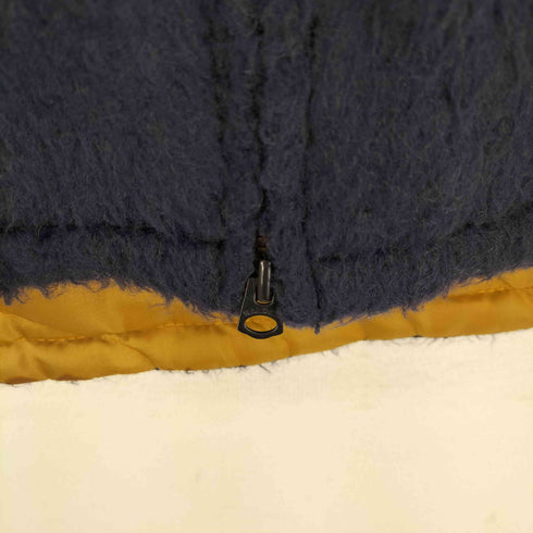 サスクワァッチファブリックス SASQUATCHfabrix. 11AW BOMBER ARM FUR JKT レザー切替 ファー ライダースジャケット メンズ JPN:L