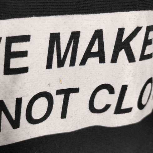 アンダーカバー UNDERCOVER WE MAKE NOISE NOT CLOTHES ボックスロゴ プルオーバーパーカー メンズ JPN:XL