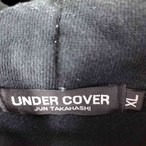 アンダーカバー UNDERCOVER WE MAKE NOISE NOT CLOTHES ボックスロゴ プルオーバーパーカー メンズ JPN:XL