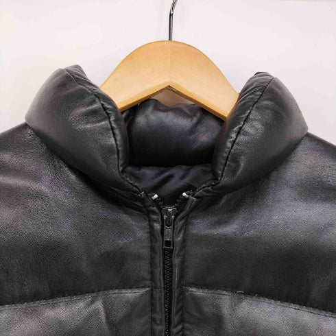ショット Schott 90s USA製 ラムレザー ダウンジャケット メンズ US:40