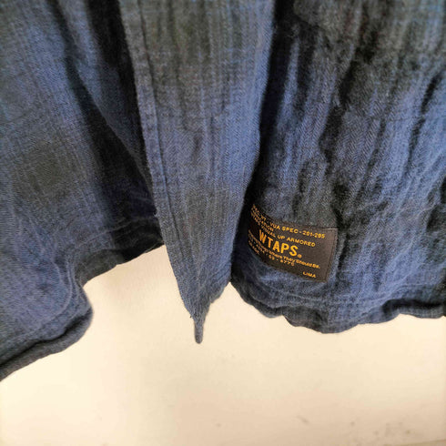 ダブルタップス WTAPS BETTER THAN YESTERDAY ガーゼ地 オンブレ 開襟シャツ メンズ JPN:L