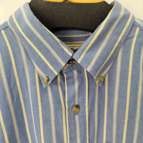 エルエルビーン L.L.Bean BDワンポケットストライプL/S シャツ メンズ import:XL