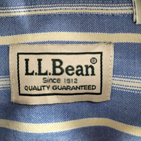 エルエルビーン L.L.Bean BDワンポケットストライプL/S シャツ メンズ import:XL