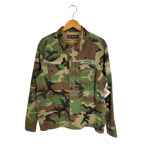 バル BAL CREW MILITARY SHIRT メンズ JPN:XL