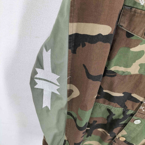 バル BAL CREW MILITARY SHIRT メンズ JPN:XL