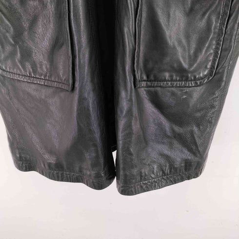 ノーティカ NAUTICA 90S レザーダッフルコート メンズ import:M