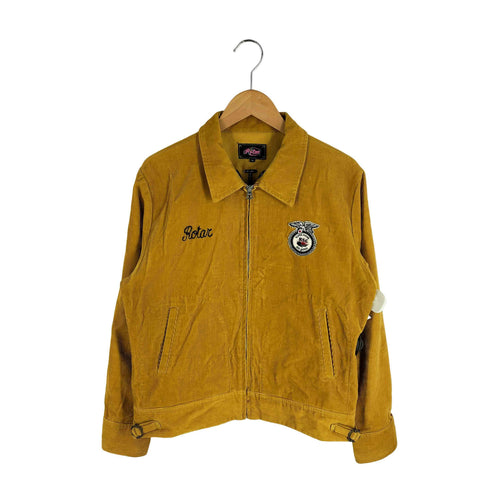 ローター ROTAR SPEED CLUB コーデュロイ チェーンステッチ ワッペン ffaジャケット メンズ JPN:M