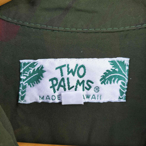 トゥーパームス TWO PALMS レーヨンアロハシャツ メンズ import:S