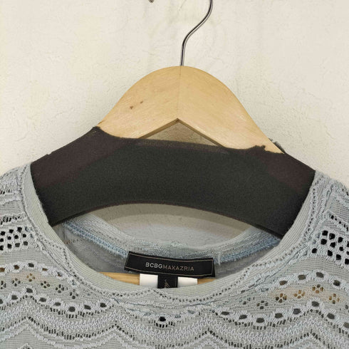 ビーシービージーマックスアズリア BCBG MAXAZRIA レーヨン混 ナイロン シアーカットソー レディース JPN:M