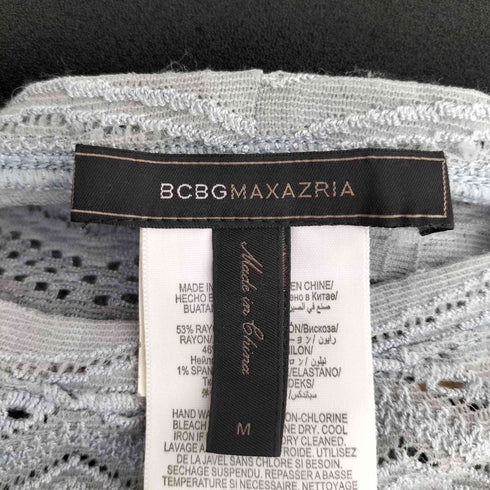 ビーシービージーマックスアズリア BCBG MAXAZRIA レーヨン混 ナイロン シアーカットソー レディース JPN:M