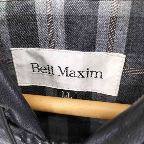 BELL MAXIM サイドラインシープレザーパーカー メンズ import:L