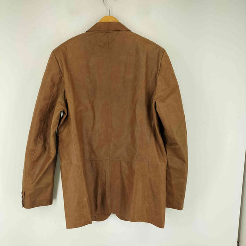 ザラ ZARA リアルレザージャケット メンズ import:L