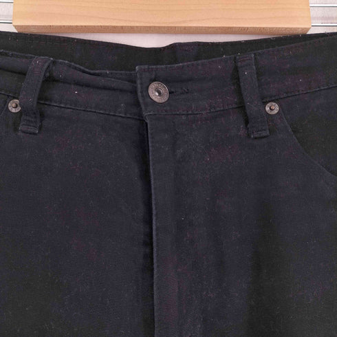 リーバイス Levis 502 ブラックデニムパンツ メンズ 34/33