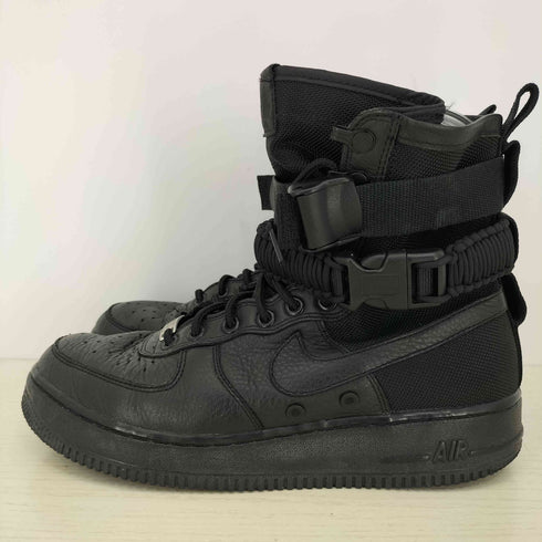 ナイキ NIKE WMNS SPECIAL FIELD AIR FORCE 1 Triple Black メンズ JPN:26.5
