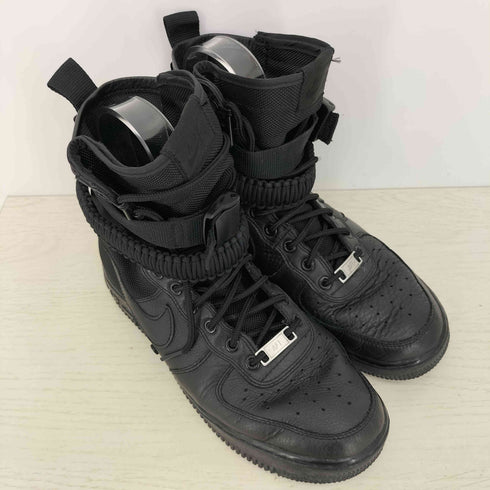 ナイキ NIKE WMNS SPECIAL FIELD AIR FORCE 1 Triple Black メンズ JPN:26.5