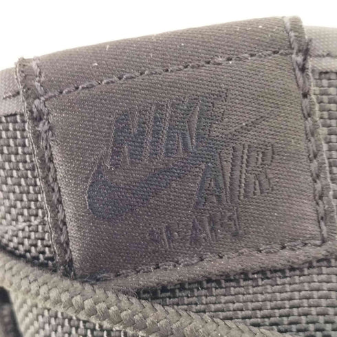ナイキ NIKE WMNS SPECIAL FIELD AIR FORCE 1 Triple Black メンズ JPN:26.5