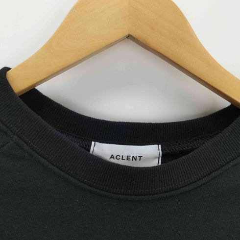 ACLENT Double line ribbon sweat top レディース FREE