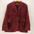 THELIGHT Velor Red Pain Doll Tailored Jacket レディース JPN:M