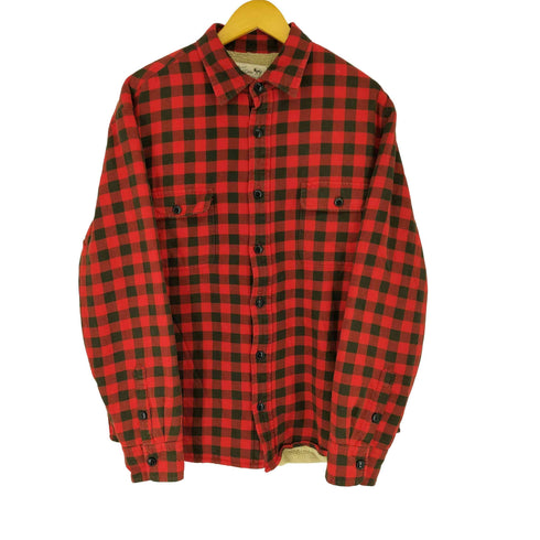 ジェイクルー J.CREW L/S 裏ボアチェックネルシャツ メンズ import:L