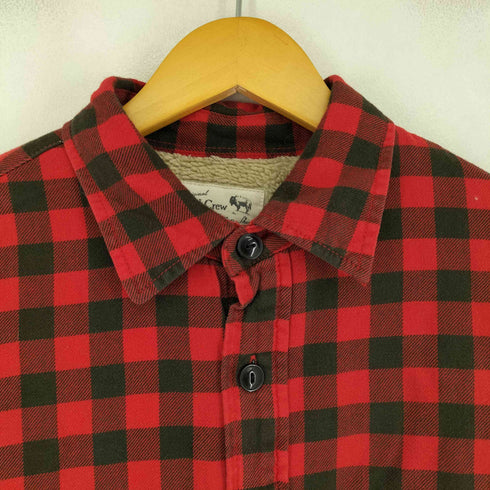 ジェイクルー J.CREW L/S 裏ボアチェックネルシャツ メンズ import:L