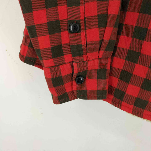 ジェイクルー J.CREW L/S 裏ボアチェックネルシャツ メンズ import:L