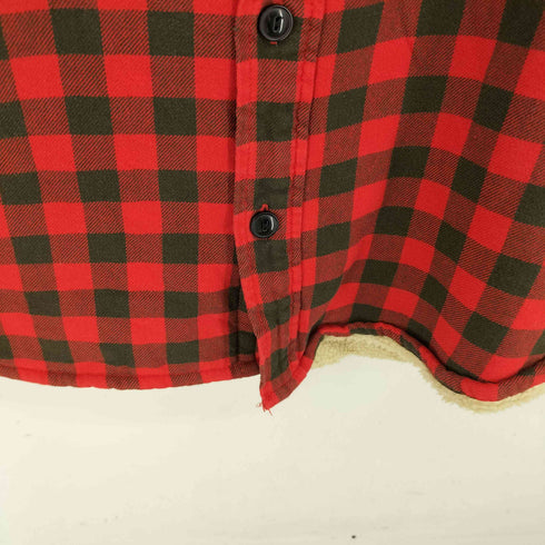 ジェイクルー J.CREW L/S 裏ボアチェックネルシャツ メンズ import:L
