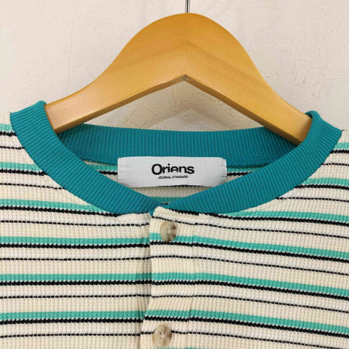 ジャーナルスタンダード JOURNAL STANDARD Oriens Multi Border L/S Tee メンズ JPN:L