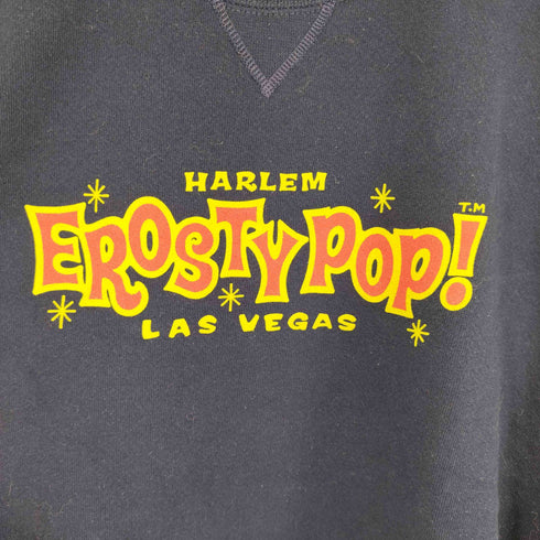 EROSTY POP×ROCKIN'N JELLY BEAN 90S 両面プリント スウェット メンズ