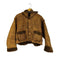 ヒステリックグラマー HYSTERIC GLAMOUR 90S パッチワークレザーショートジャケット レディース