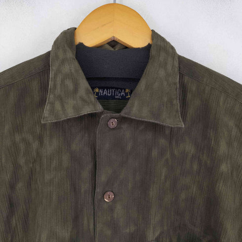 ノーティカ NAUTICA 90-00S 楊柳 S/S シャツ メンズ import:L