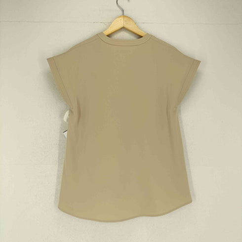 エマテイラー emma taylor 24SS イージーケアパール釦キーネックブラウス レディース FREE