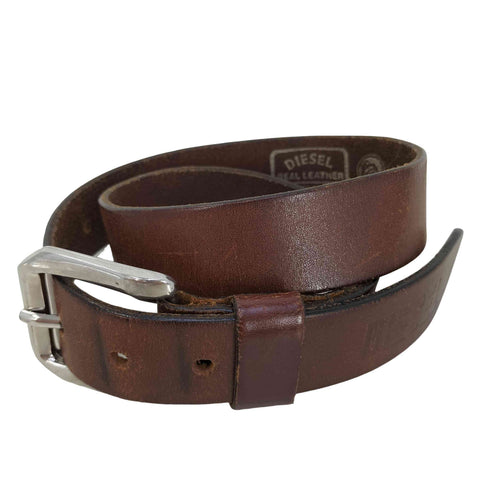 ディーゼル DIESEL イタリア製 レザー ベルト メンズ 75/30