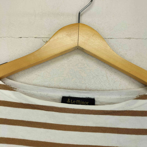 ルミノア Le minor MADE IN FRANCE ボーダーTEE レディース JPN:1