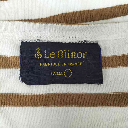 ルミノア Le minor MADE IN FRANCE ボーダーTEE レディース JPN:1