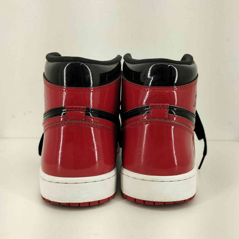 ジョーダンブランド JORDAN BRAND Air Jordan 1 High OG Patent Bred メンズ JPN:27.5