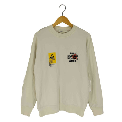 ザブラックアイパッチ THE BLACK EYE PATCH プリント クルーネックスウェット メンズ import:XS
