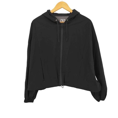 ザラ ZARA クロップド マウンテンパーカ レディース import:XL
