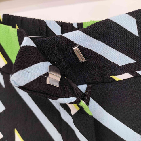 ザラ ZARA ジオメトリック柄 レーヨンパンツ レディース import:S