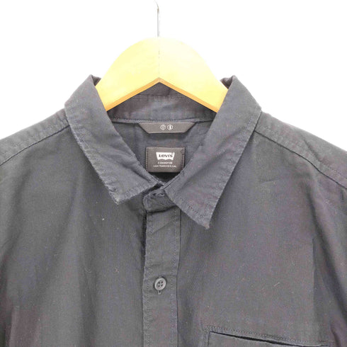 リーバイス Levis ブラックデニムシャツ メンズ