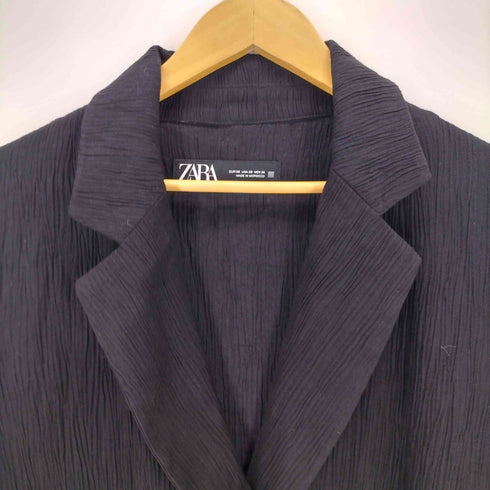 ザラ ZARA ラペルブレザージャケット レディース import:XS