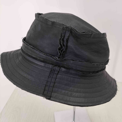 コムデギャルソンオムプリュス COMME des GARCONS HOMME PLUS 90S レザーハット 牛革 断ち切り メンズ ONE SIZE