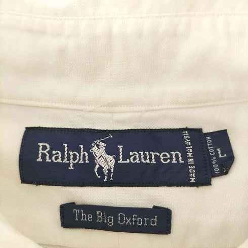 ラルフローレン RALPH LAUREN The Big Oxford BDシャツ 裾ポニー メンズ JPN:L