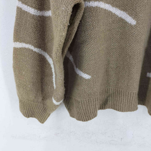 Amiur nuance over size knit ニュアンスオーバーサイズニット レディース FREE