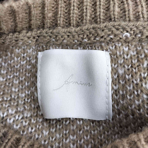 Amiur nuance over size knit ニュアンスオーバーサイズニット レディース FREE